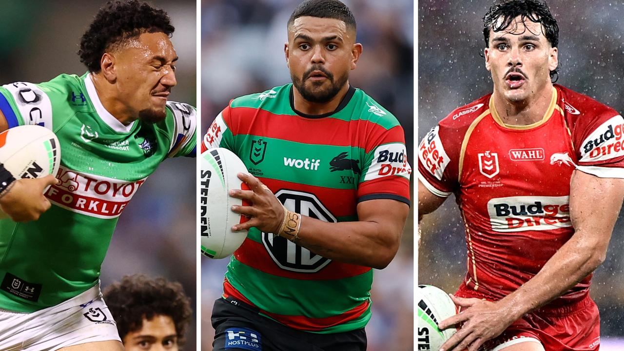 Centre, Red Bull High Flyer Rankings. Latrell Mitchell, Rabbitohs, Simi Sasagi Raiders, Robert Toia, Roosters