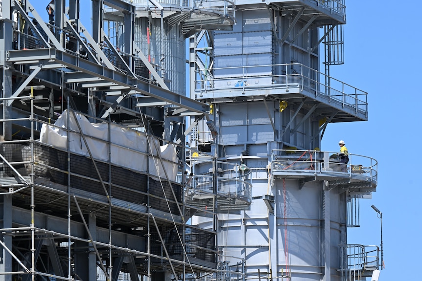 An industrial plant