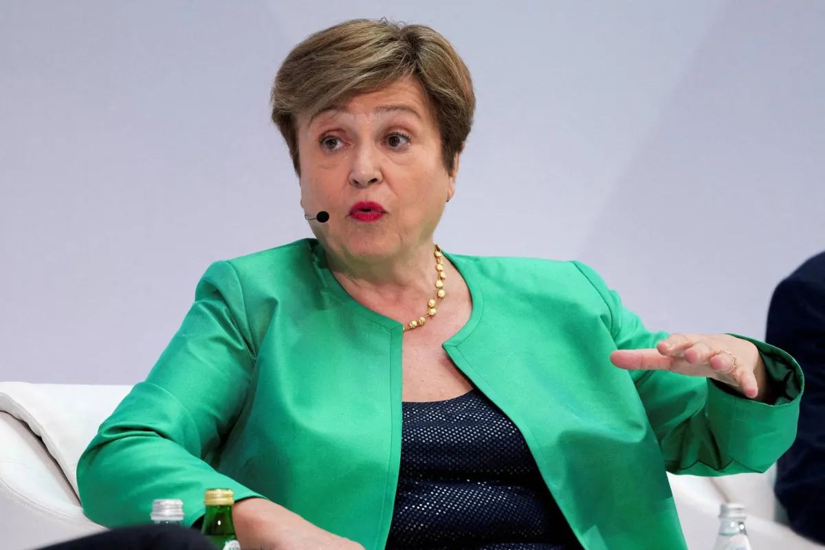 IMF Chief Georgieva Says War’s 'Adverse Scenario' Already in Effect