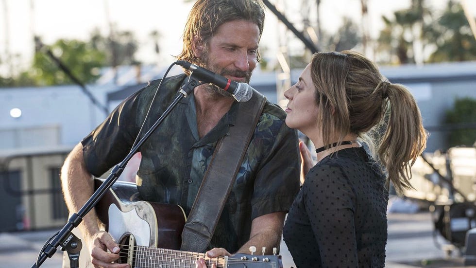 Bradley Cooper and Lady Gaga in A Star is Born 2018 Bradley Cooper and Lady Gaga in A Star is Born 2018