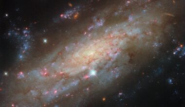 Hubble Spots a Starry Spiral