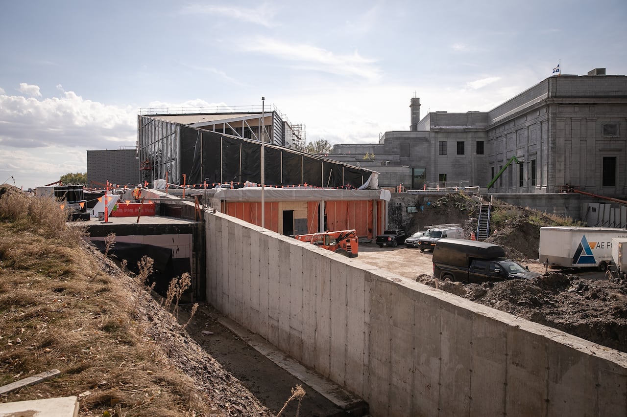 A construction site