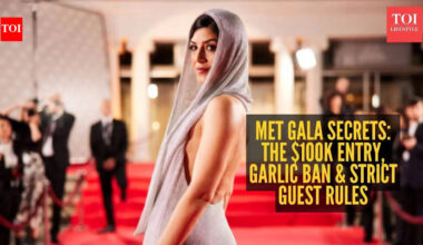 No phones, $100k tickets and zero garlic: Inside the Met Gala’s strictest rules