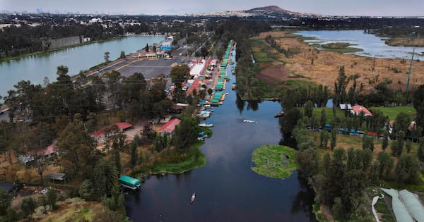 Mexico City is sinking so quickly, it can be seen from space