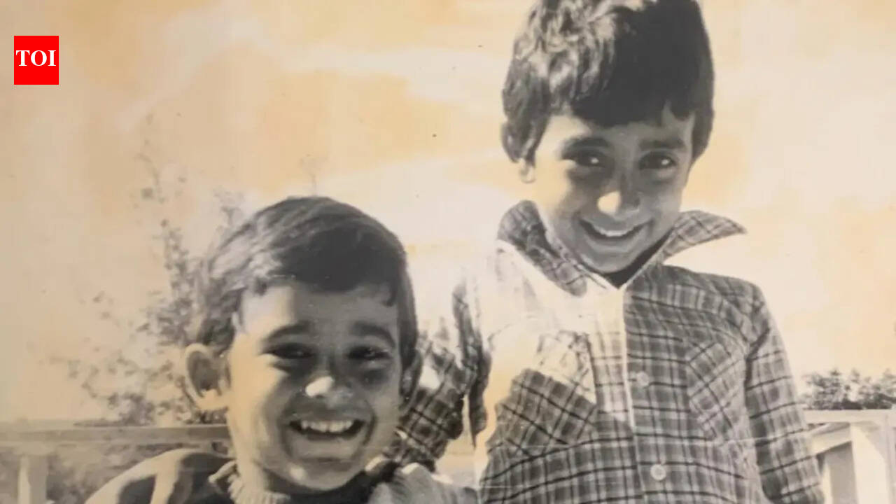 Akshaye Khanna Birthday: When Rahul Khanna shared DECADES OLD childhood picture with 'Dhurandhar' star Akshaye Khanna | Hindi Movie News