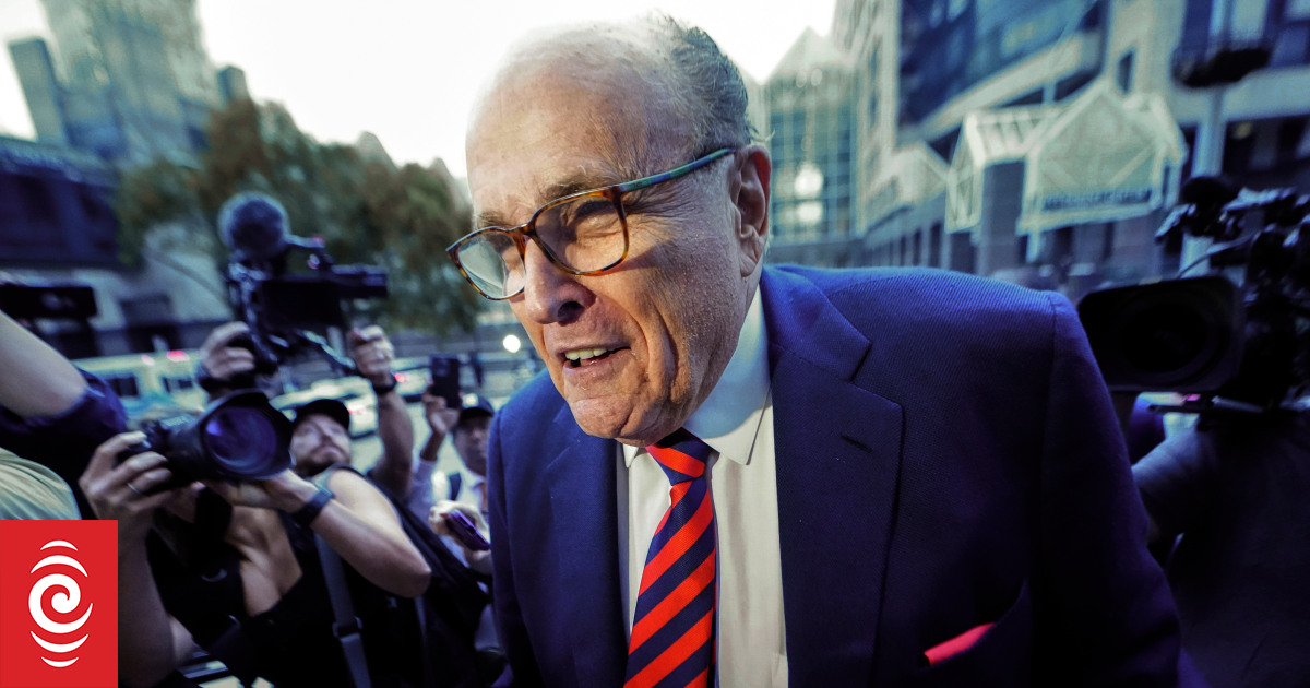 Former New York Mayor Rudy Giuliani hospitalised in critical condition