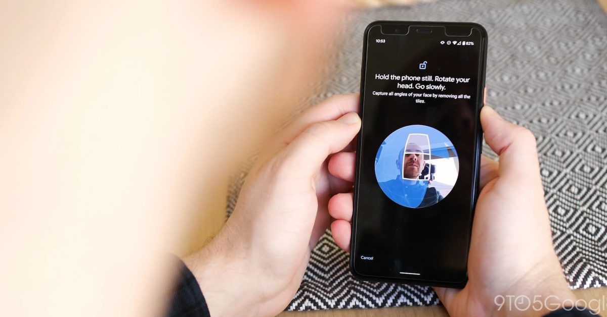 This cool under-display face unlock tech could come to Android