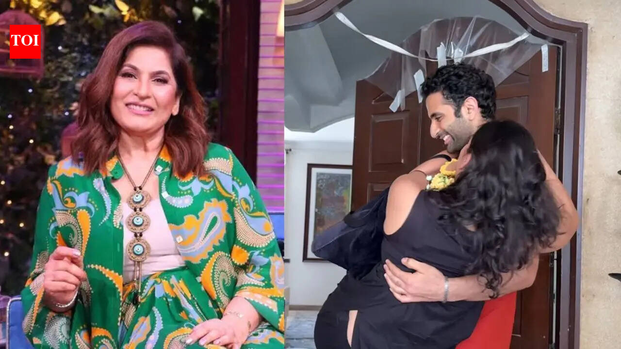 Archana Puran Singh welcomes son Ayushmaan’s girlfriend as she moves in with them; the couple recreate his parents’ adorable scene