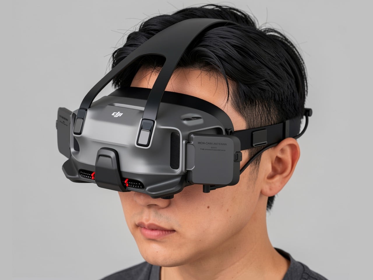 DJI FPV Goggles Concept Uses Foldable Antenna Panels to Fix Signal Reception
