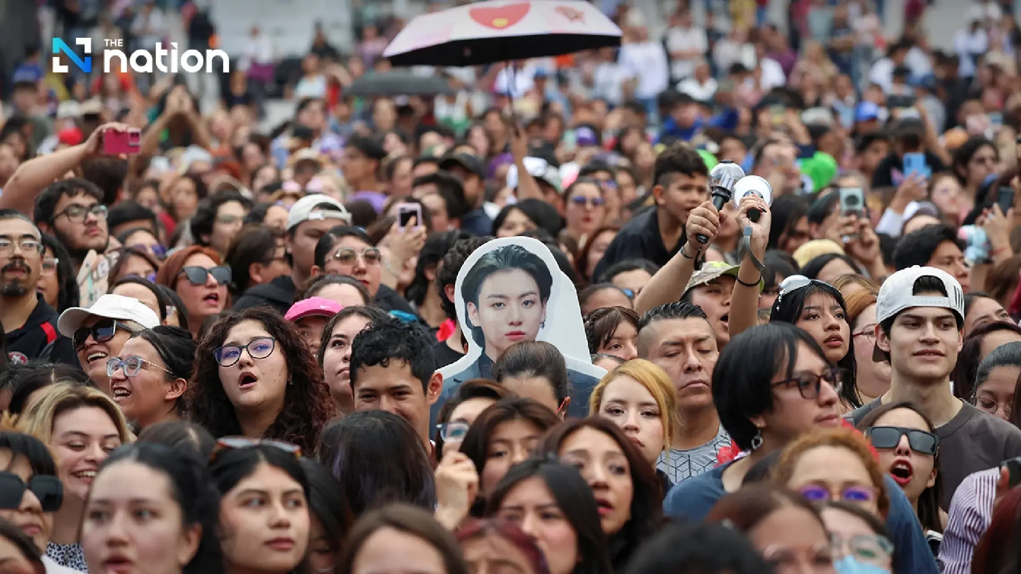 BTS make history at Mexico’s National Palace as 50,000 fans gather