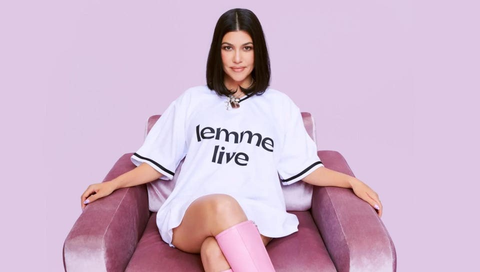 Kourtney Kardashian Barker, cofounder of Lemme, Photo Credit: Courtesy of Lemme