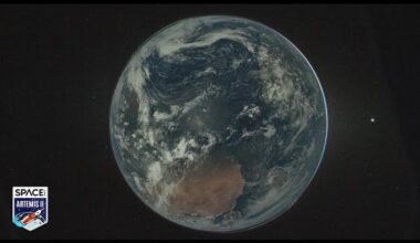 Animated Artemis II Photos Reveal Satellites Buzzing Around Earth - Kottke.org