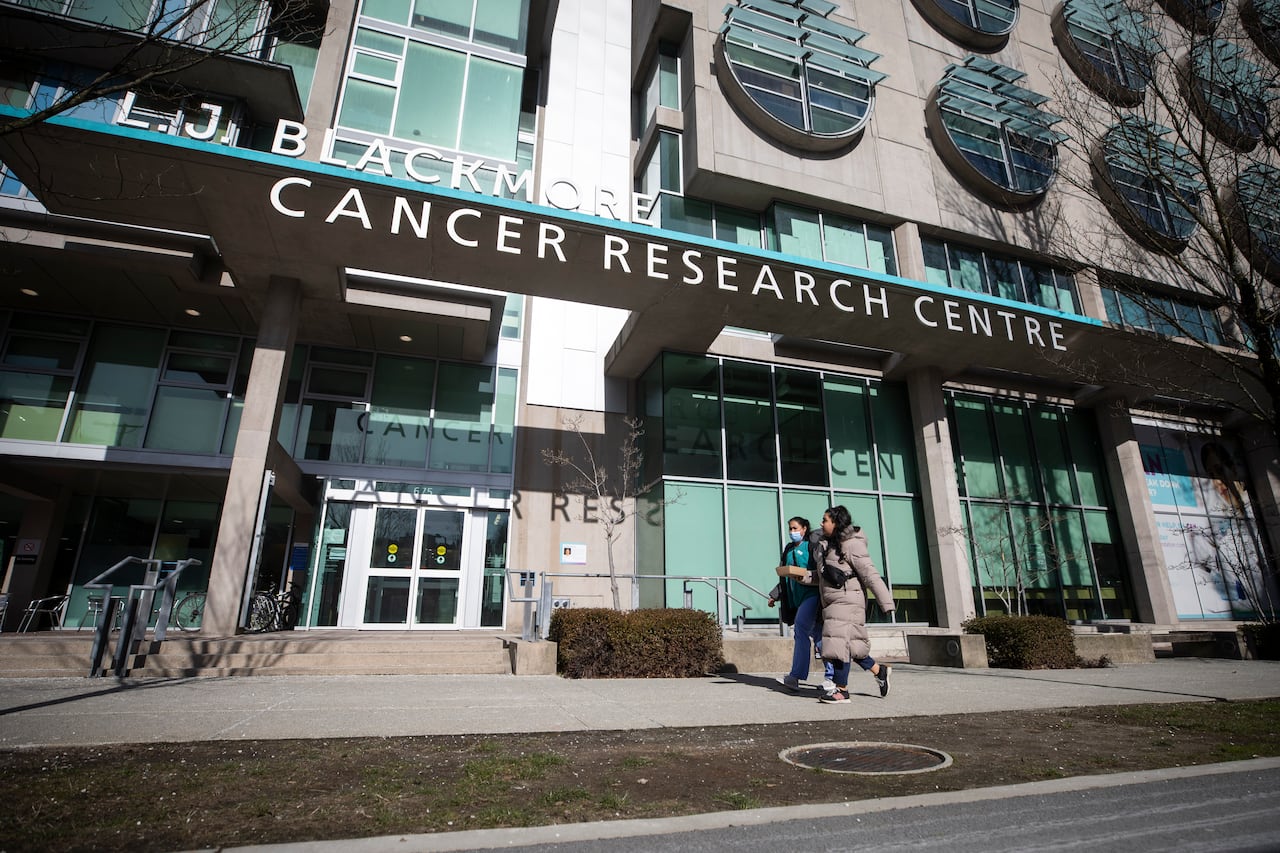 The BC Cancer Research Centre is pictured in Vancouver.