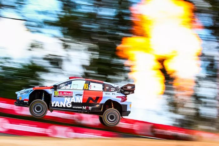 Adrien Fourmaux, Alexandre Coria, Hyundai Shell Mobis World Rally Team Hyundai i20 N Rally1