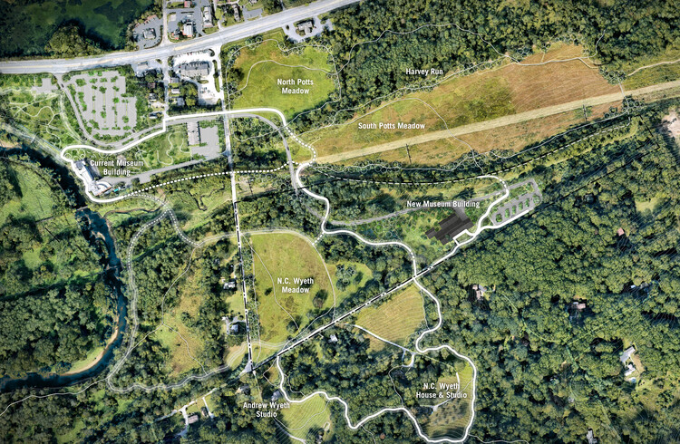 Kengo Kuma & Associates and Field Operations to Renovate Pennsylvania’s Brandywine Conservancy & Museum of Art - Image 8 of 8