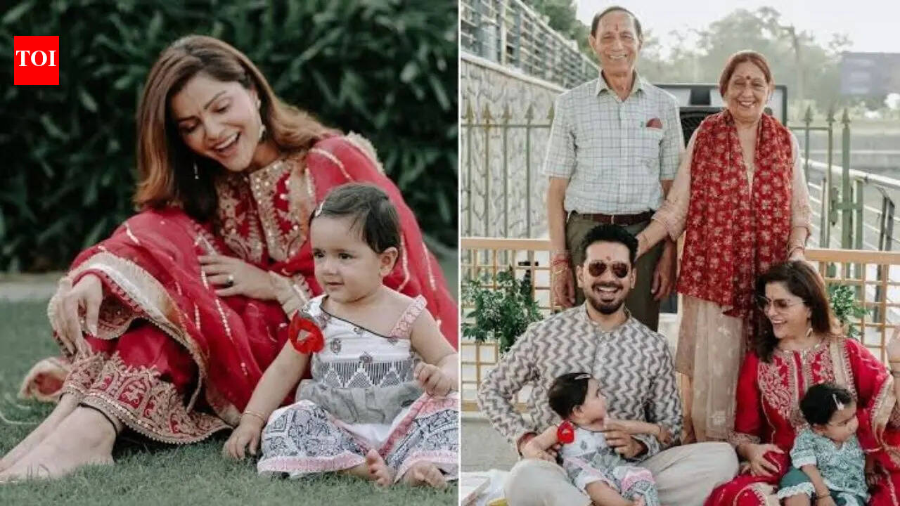 Khatron Ke Khiladi: Rubina Dilaik spent time with her twins before stepping back into the fear zone