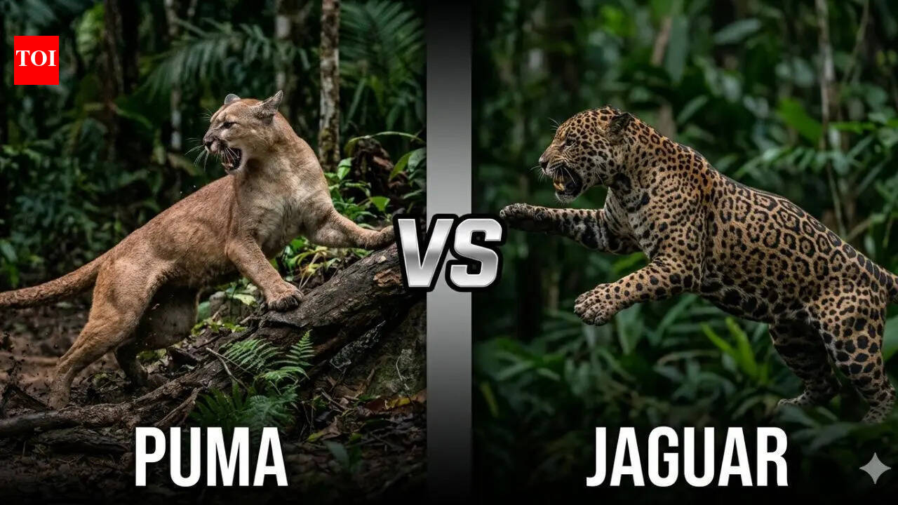 Puma vs Jaguar: Comparing the power, agility and survival skills of two apex predators |