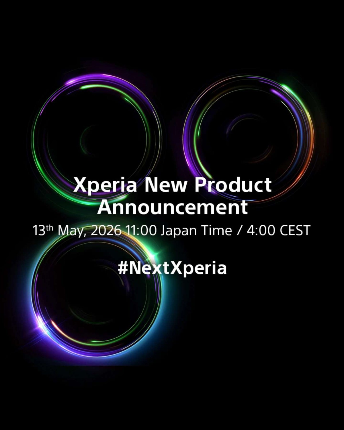 The Sony Xperia 1 VIII is coming on May 13