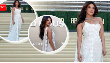Gold House Gala 2026: Priyanka Chopra Jonas receives Global Vanguard Honor at Gold House Gala 2026; stuns in heritage couture - Pics |