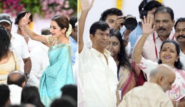 'It's Trisha everywhere': Vijay’s rumoured girlfriend, parents glow with pride at oath-taking event