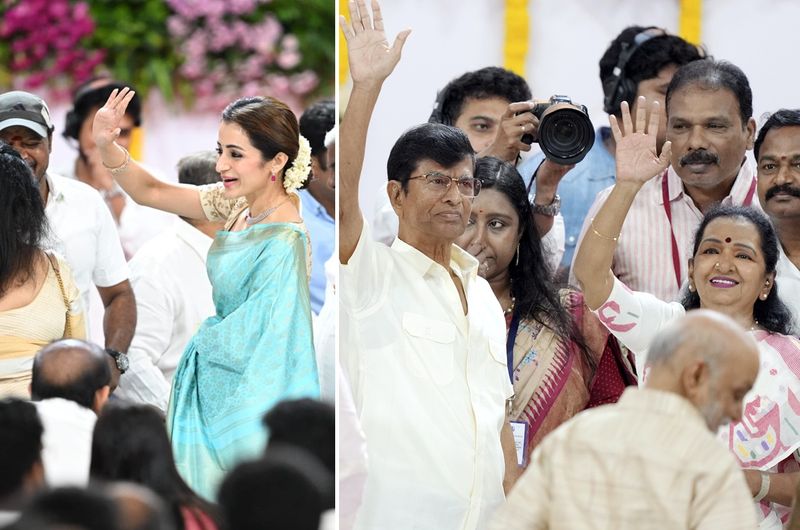'It's Trisha everywhere': Vijay’s rumoured girlfriend, parents glow with pride at oath-taking event