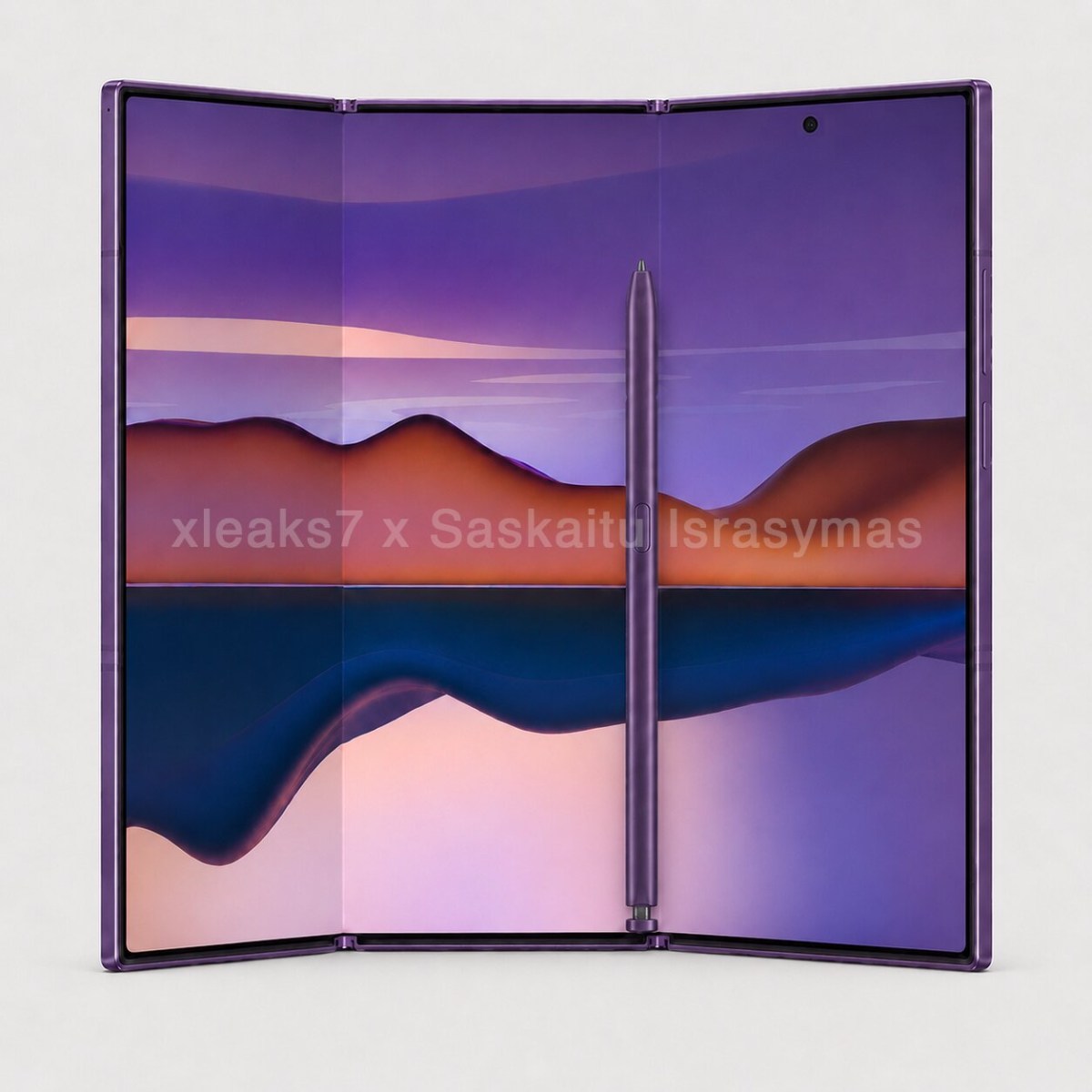 Samsung may bring an integrated S Pen to its future trifolds
