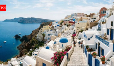 Greek Island Houses: Why are Greek island houses painted blue and white: The surprising history has more to do with survival than beauty | World News