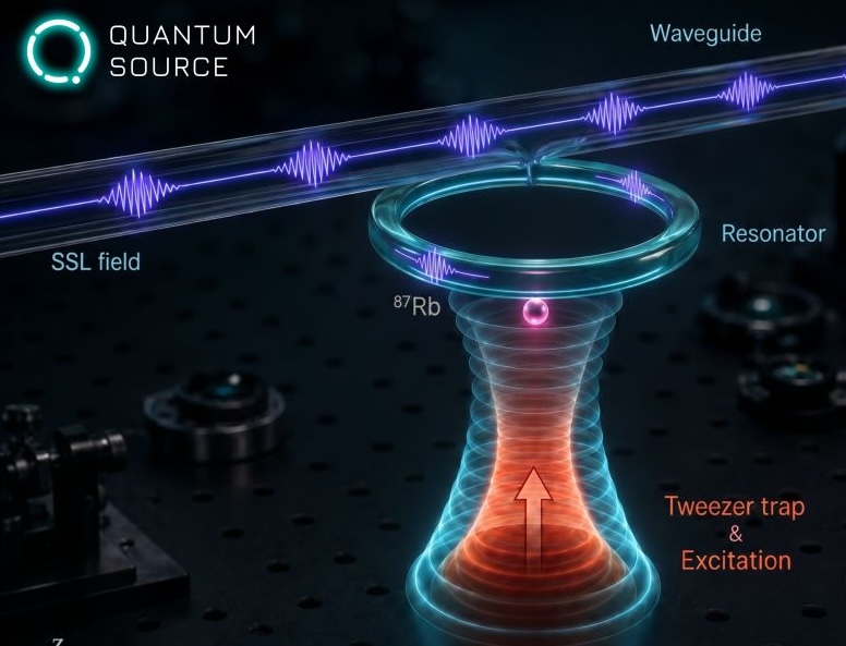 Researchers Trap a Single Atom on a Photonic Chip, Opening a Route to Integrated Quantum Optics