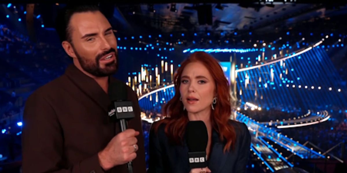 Angela Scanlon apologises after live blunder during Eurovision Song Contest 2026
