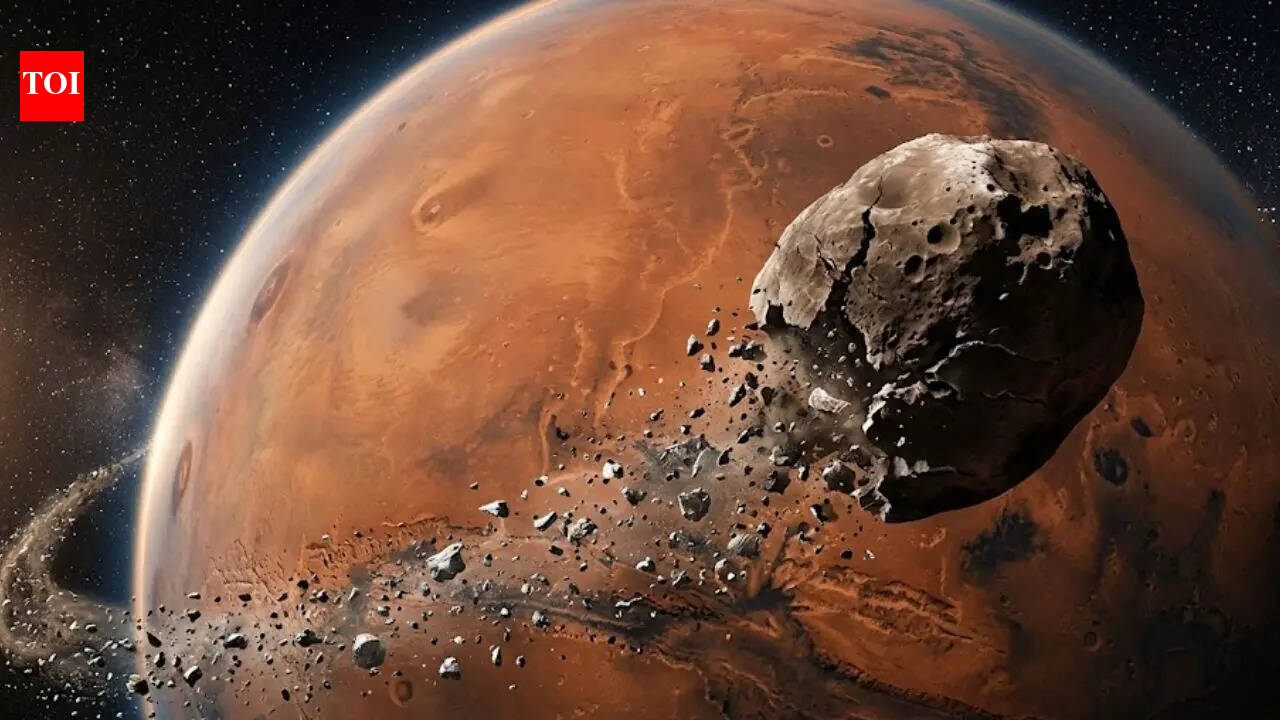 Scientists find Mars’ moon Phobos is breaking apart and may not survive its slow fall toward the Red Planet |