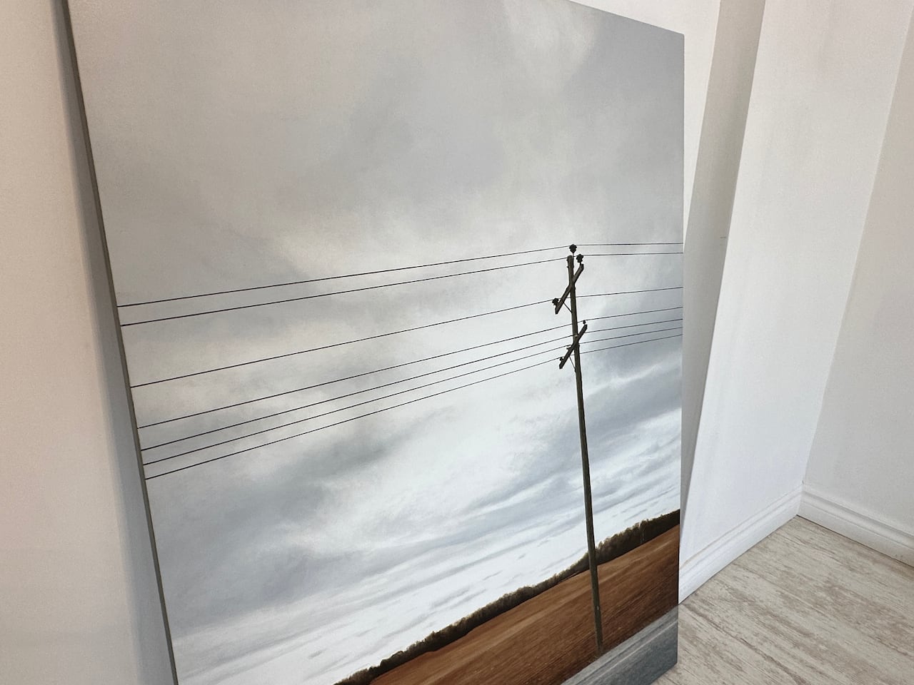 A painting by London, Ont., artist Craig Guthrie from his new exhibit, Outskirts.