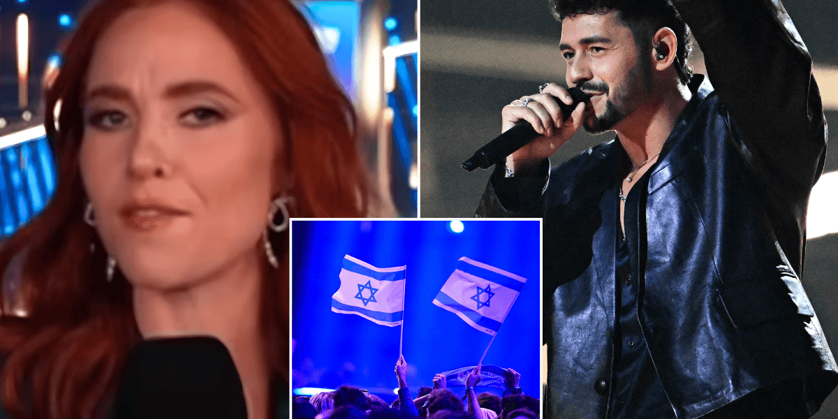 Angela Scanlon sparks fierce row with 'snide' Israel remark during Eurovision semi-final: 'Not there to be political!'