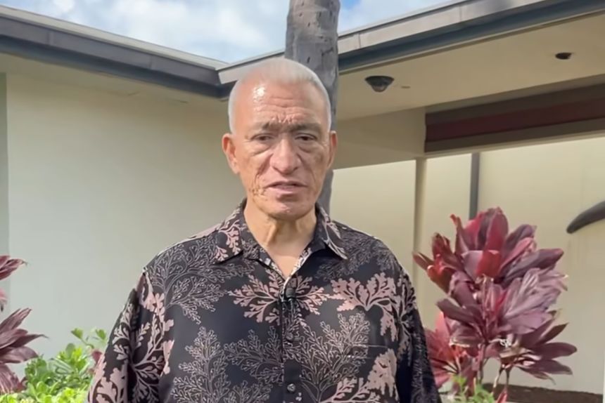 Richard T. Bissen Jr., Mayor of Maui County, speaking in a video posted to social media about the incident.