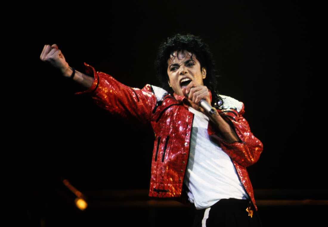 Michael Jackson performing in 1988.