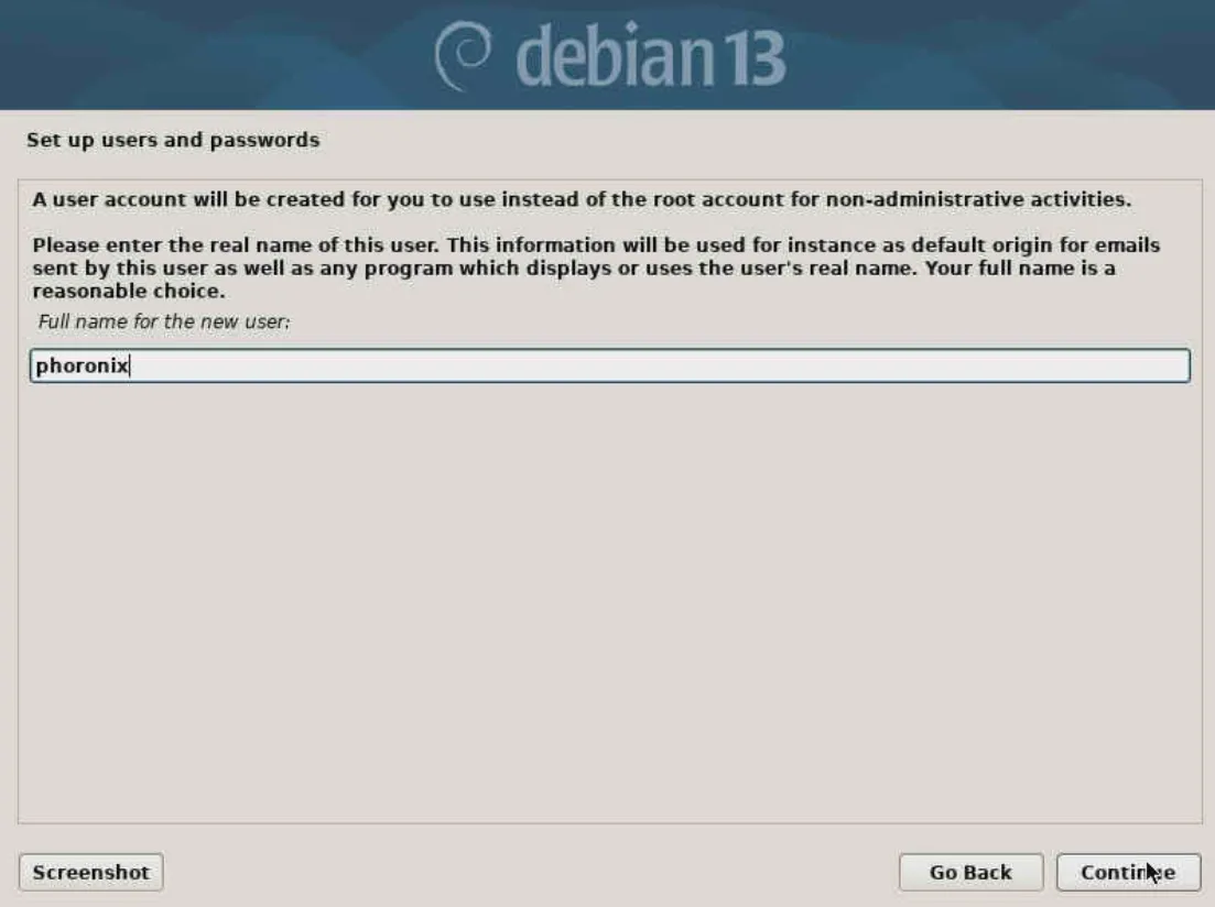Debian 13
