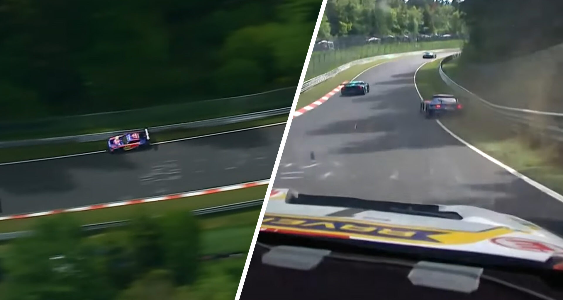 F1 news: Max Verstappen shrugs off scary airborne Nurburgring near miss