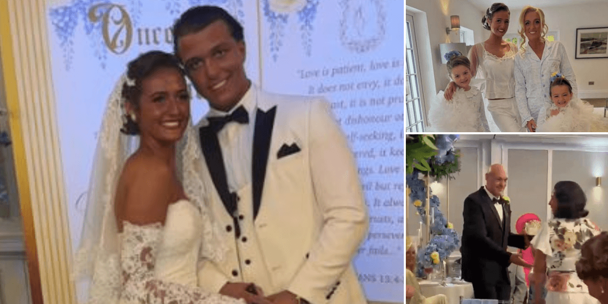Inside Venezuela Fury's, 16, lavish wedding day as Molly-Mae Hague and dad Tyson celebrate alongside family