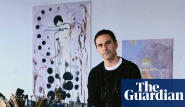 ‘It’s like a Ouija board – I listen to the painting’: the supernatural art of Sanya Kantarovsky | Art and design