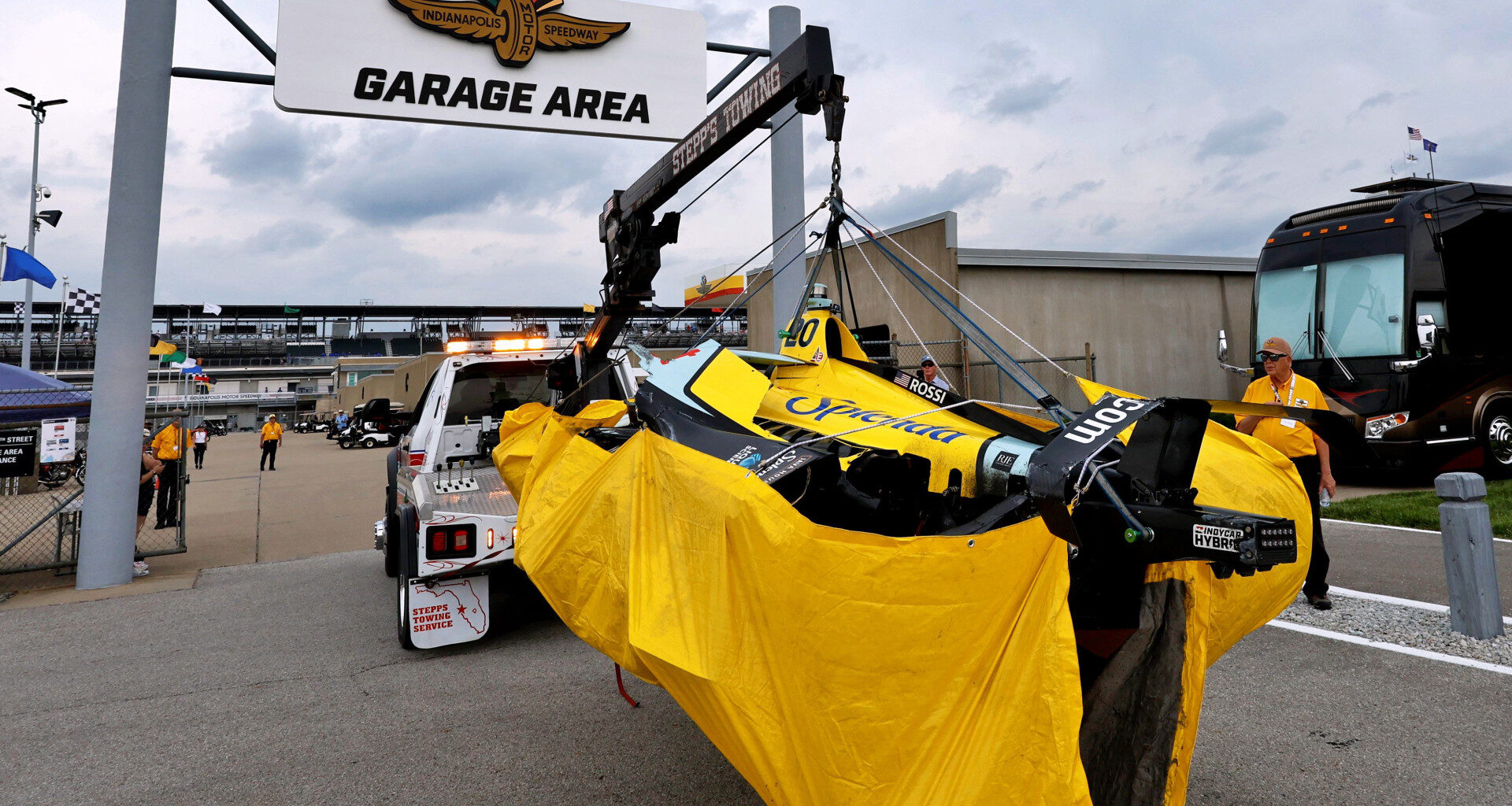 ‘Minor injuries’ for Alexander Rossi confirmed from Indy 500 crash