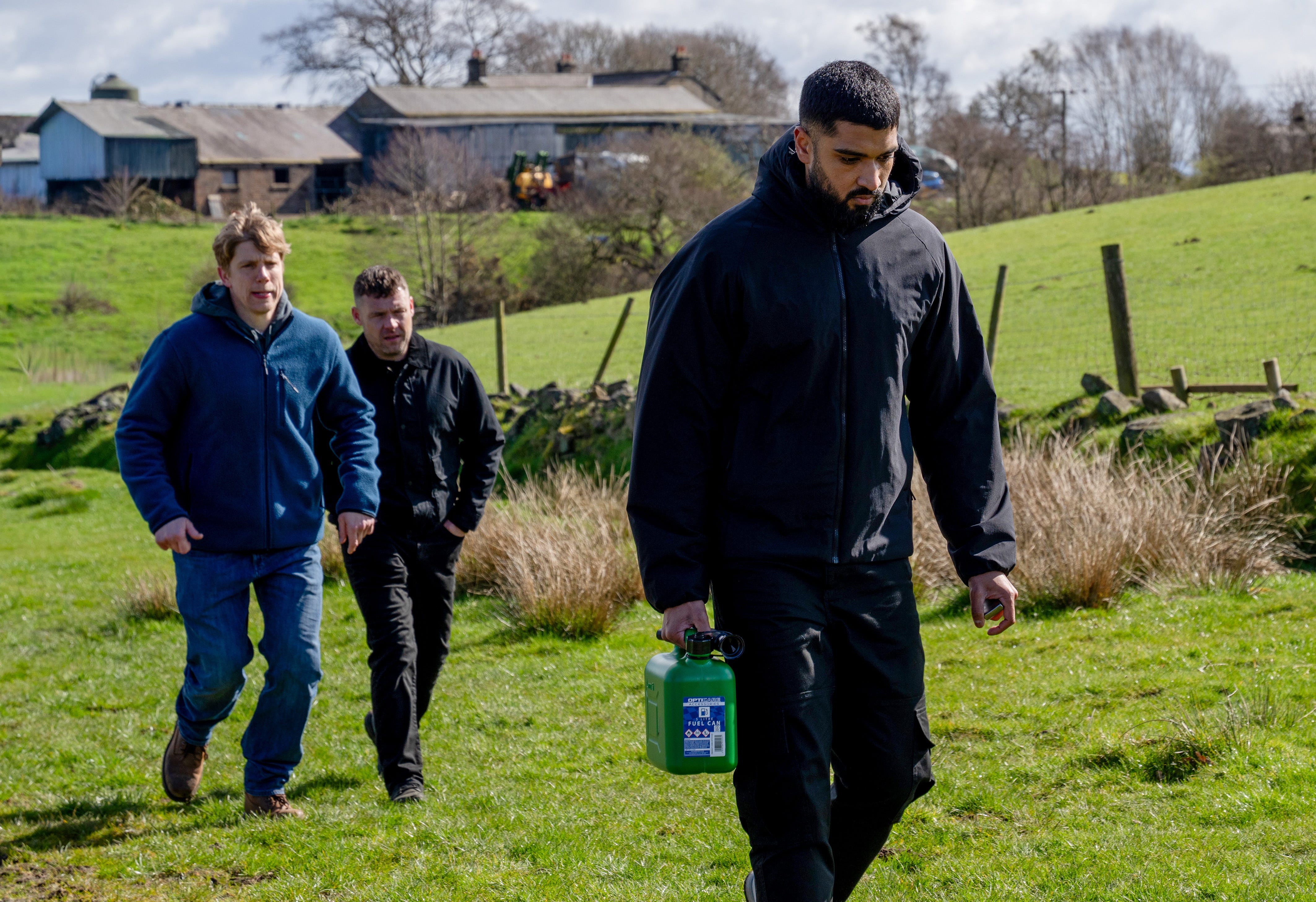 kammy hadiq, robert sugden, aaron dingle, emmerdale