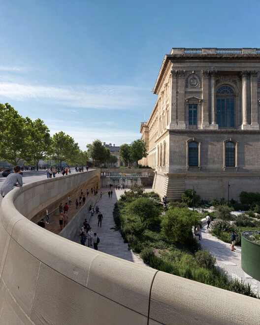 Selldorf Architects, STUDIOS Architecture, and BASE Paysagiste Selected to Renovate the Louvre Museum - Image 4 of 5