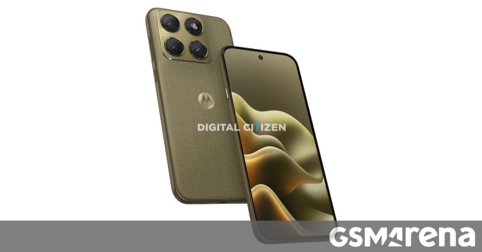 Motorola Edge (2026) seen with a flat display, triple rear cameras in leaked renders