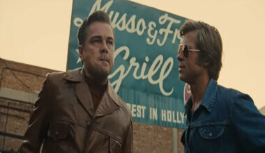 The Funny Time Brad Pitt Didn’t Believe Leonardo DiCaprio Was Pointing Out His Real Parents In Once Upon A Time In Hollywood Scene