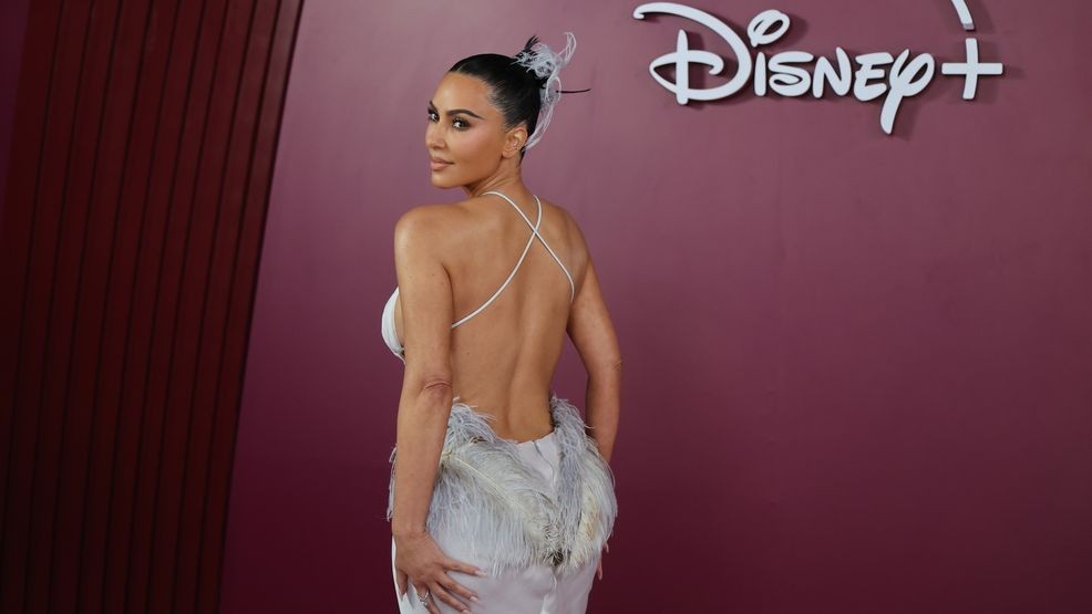 RIO DE JANEIRO, BRAZIL - NOVEMBER 10: Kim Kardashian attends the red carpet for the series 'All's Fair' by Disney+ at Teatro Copacabana Palace on November 10, 2025 in Rio de Janeiro, Brazil. (Photo by Wagner Meier/Getty Images for Disney+)
