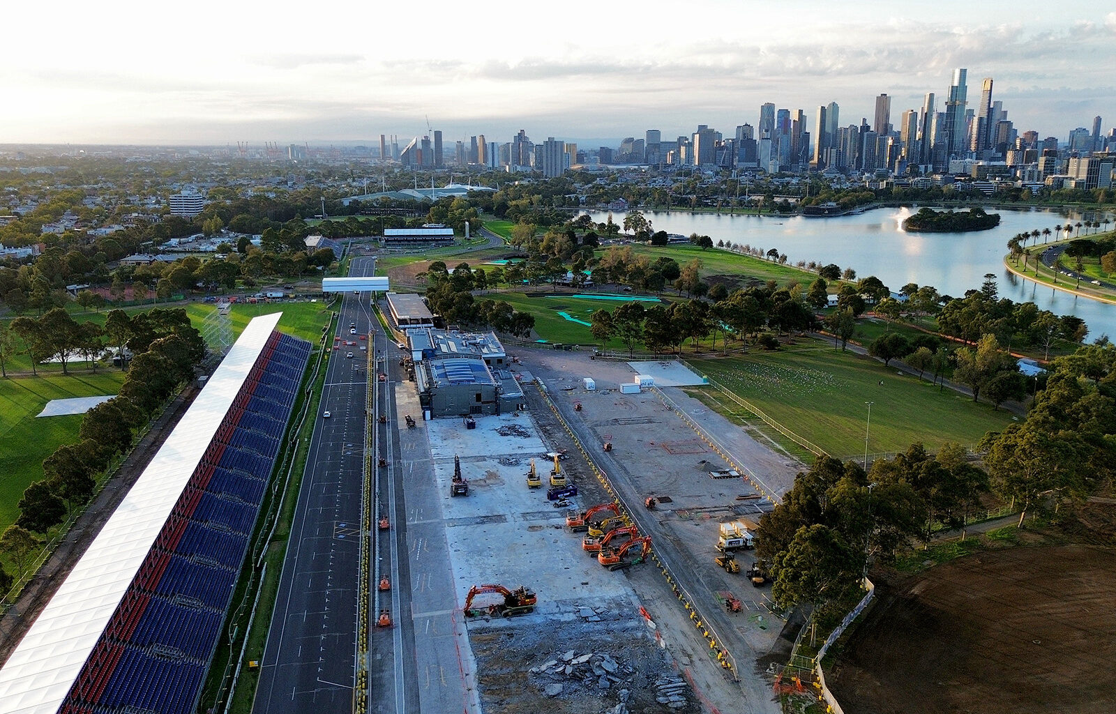 F1 news: Major Albert Park rebuild phase completed