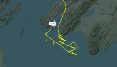 One person rescued after major search for yacht that issued mayday in Cook Strait