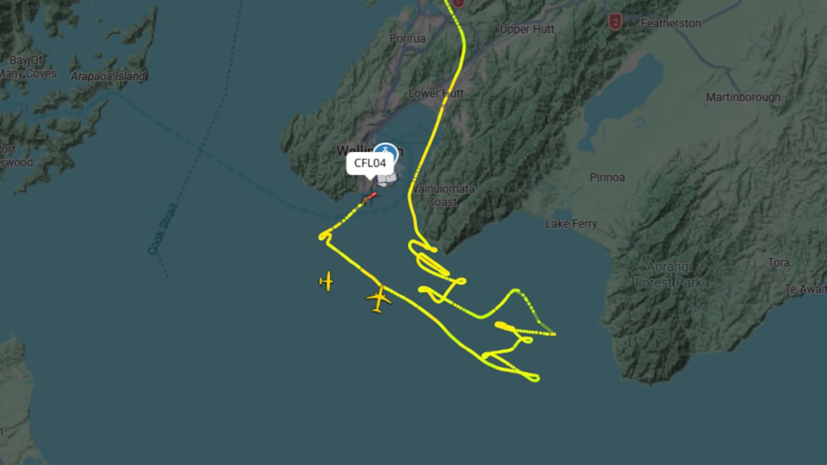 One person rescued after major search for yacht that issued mayday in Cook Strait