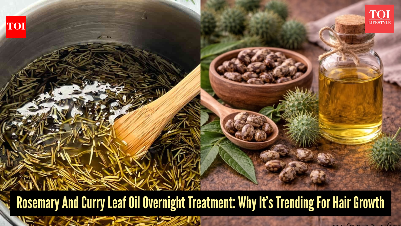 Rosemary and curry leaf oil for hair: Benefits, how to use, and why it’s trending |