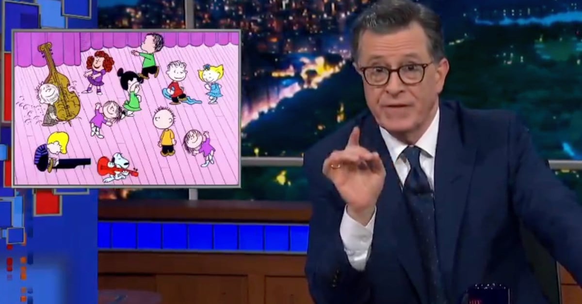Stephen Colbert Uses Copyrighted 'Peanuts' Music During Finale