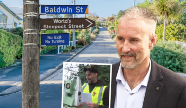 Newsmakers: One man's uphill battle to keep NZ’s 'steepest street' title